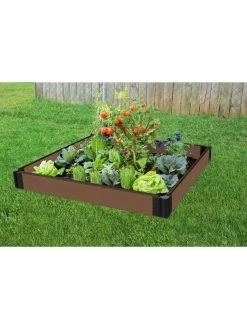 5-1/2" Composite Raised Garden Beds With 1" Boards 12 5-1/2" Composite Raised Garden Beds With 1" Boards -Outdoor Garden Care Shop 8599449 01V