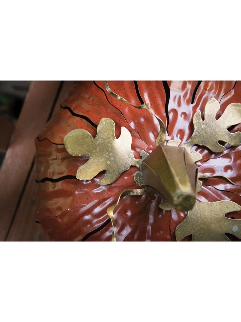 Desert Steel Pumpkin Luminary, Tall 11 Desert Steel Pumpkin Luminary, Tall - Image 9