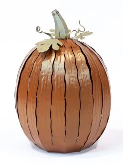 Desert Steel Pumpkin Luminary, Tall 22 Desert Steel Pumpkin Luminary, Tall -Outdoor Garden Care Shop 8599559 10v
