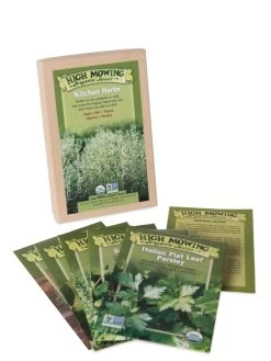 Kitchen Herbs Organic Seed Collection