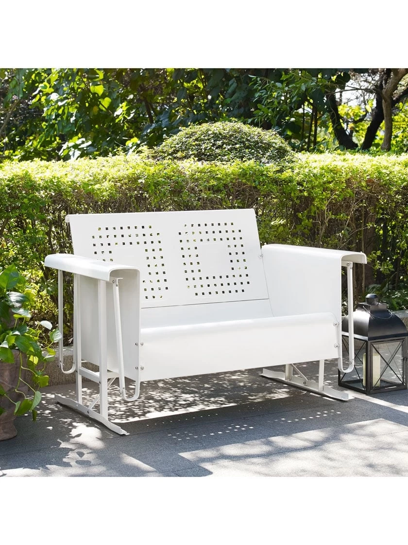 Crosley Bates Loveseat Glider 3 Crosley Bates Loveseat Glider