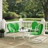 Crosley Griffith Loveseat, 2 Chairs & Side Table Outdoor Seating Set -Outdoor Garden Care Shop 8599639 02v crosley griffith loveseat 2 chairs and side table