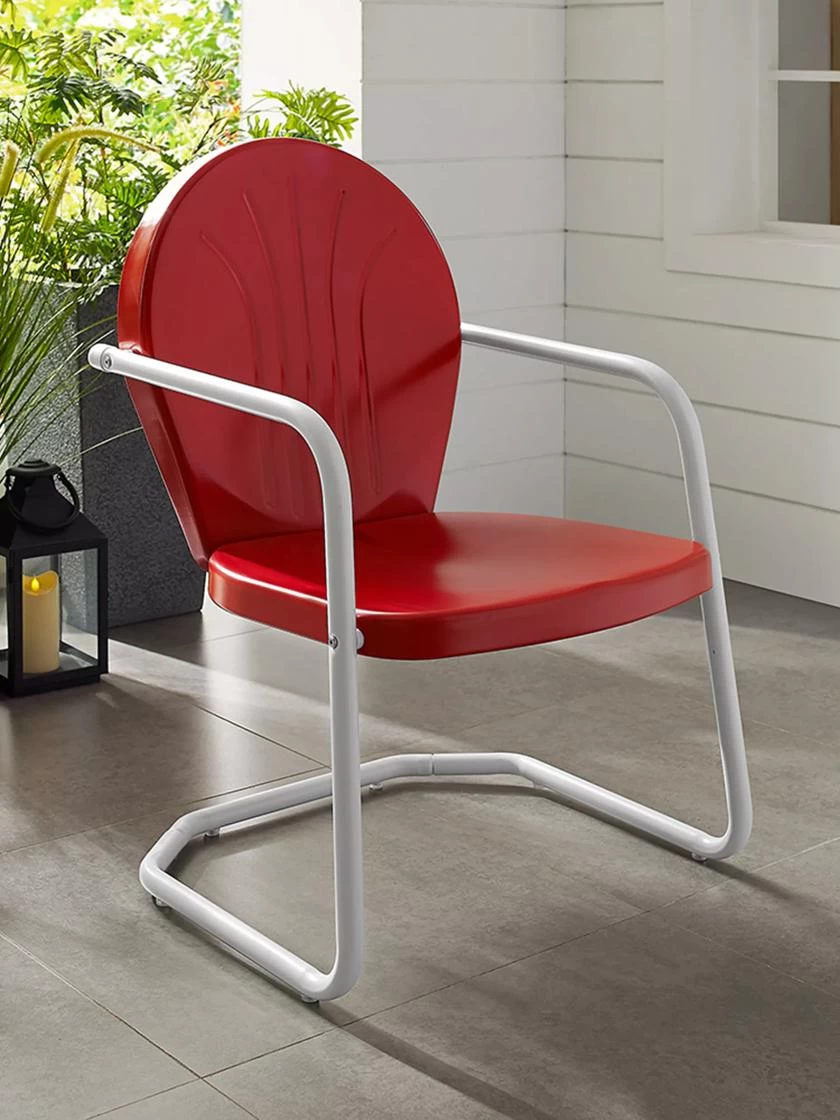 Crosley Griffith Metal Outdoor Chair 7 Crosley Griffith Metal Outdoor Chair - Image 5
