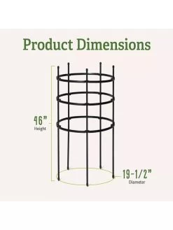 Titan Tomato Cages, Set Of 3 12 Titan Tomato Cages, Set Of 3 -Outdoor Garden Care Shop 8599861 1