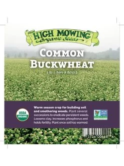 Common Buckwheat Organic Seeds -Outdoor Garden Care Shop 8599871 04v