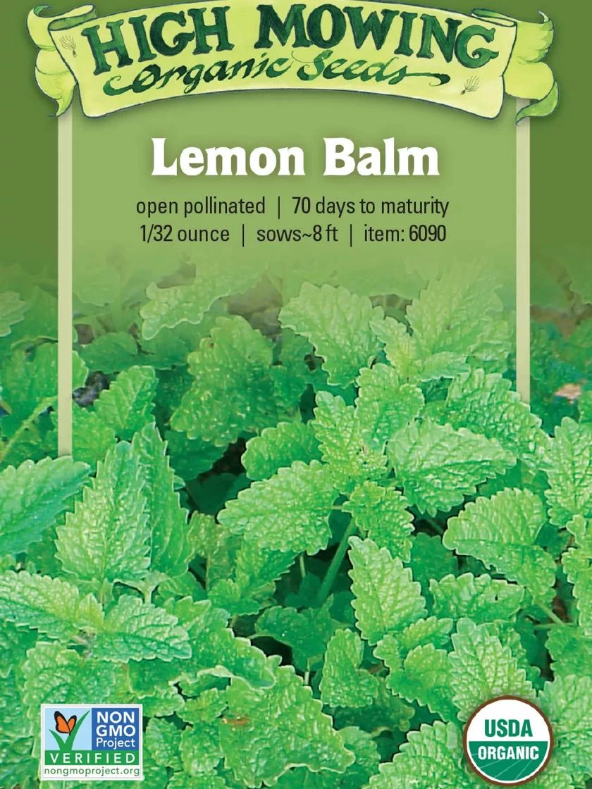 Lemon Balm Organic Seeds 5 Lemon Balm Organic Seeds - Image 3