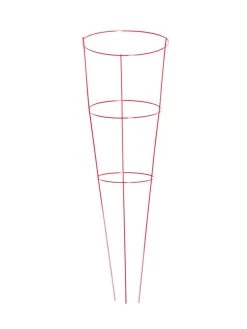 Heavy-Duty Plant Supports 42", Set Of 5 8 Heavy-Duty Plant Supports 42", Set Of 5 -Outdoor Garden Care Shop 8600029 02v heavy duty colorful plant supports 42 inch red