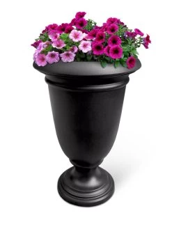Ellington Self-Watering Urn Planter, 24" -Outdoor Garden Care Shop 8600110 04V tif