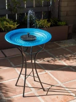 Floating Solar Bird Bath Bubbler -Outdoor Garden Care Shop 8600151 20328 tif