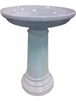 Classic Ceramic Bird Bath -Outdoor Garden Care Shop 8600171 03V tif