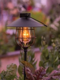 Edi-Sol Marine Solar Pendant Or Staked Lantern