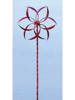 Feather Staked Wind Spinner, 15" 9 Feather Staked Wind Spinner, 15" -Outdoor Garden Care Shop 8600479 02v feather staked wind spinner 15 inch red