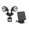 MAXSA®Solar Dual Head LED Motion Activated Light