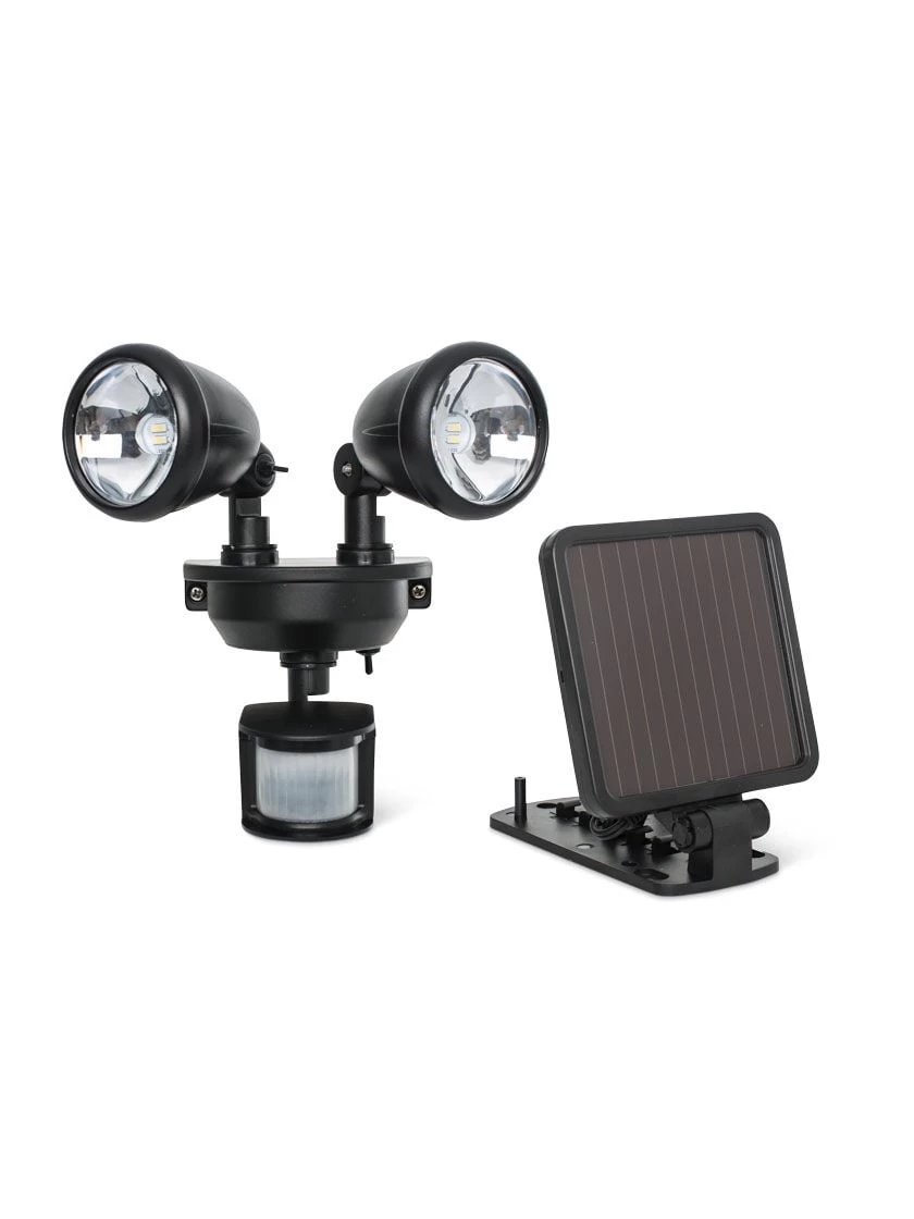 MAXSA®Solar Dual Head LED Motion Activated Light 3 MAXSA®Solar Dual Head LED Motion Activated Light