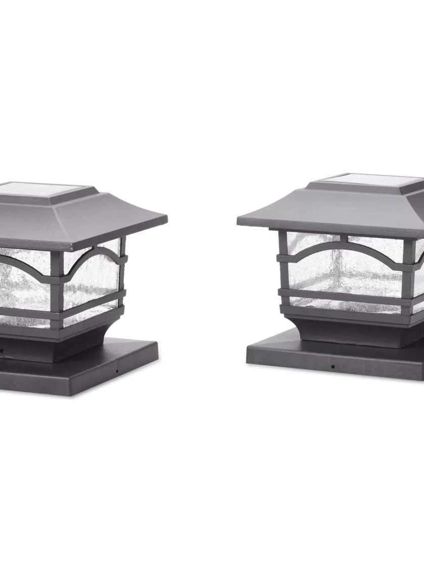 Solar Post Cap Railing Light 2-Pack 5 Solar Post Cap Railing Light 2-Pack - Image 3