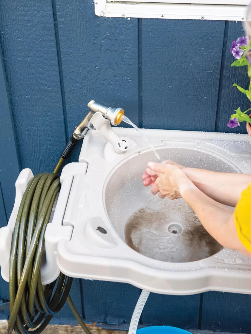 Riverstone Outdoor Sink 3 Riverstone Outdoor Sink - Image 2