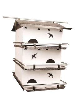 WatersEdge Purple Martin House 3-Floor, Assembled