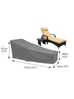 Bosmere Chaise Lounge Waterproof Chair Cover 8 Bosmere Chaise Lounge Waterproof Chair Cover -Outdoor Garden Care Shop 8608853 03v