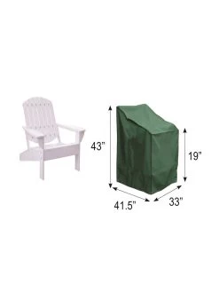 Bosmere Adirondack Chair Waterproof Cover -Outdoor Garden Care Shop 8608857 02v