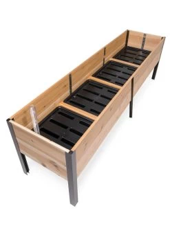 Self-Watering Elevated Planter Box, 2' X 8' -Outdoor Garden Care Shop 8608960 2302 tif