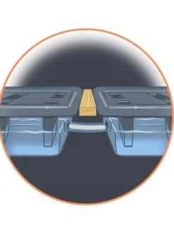 Self-Watering Elevated Planter Box, 2' X 8' -Outdoor Garden Care Shop 8609009 0002 detail art tif 1