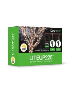 Solar LED String Lights, Lightup225™ -Outdoor Garden Care Shop 8609142 02V tif