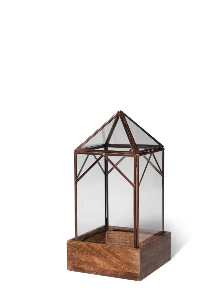 Art Decco Copper And Glass Terrariums 6 Art Decco Copper And Glass Terrariums - Image 4