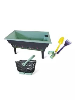 Calipso 3-in-1 Kids Gardening Self-Watering Planter Kit -Outdoor Garden Care Shop 8609217 18V calipso 3 in 1 kids gardening self watering planter kit green