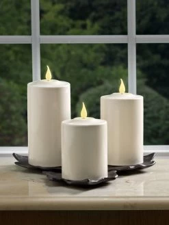 Outdoor LED Pillar Candles 16 Outdoor LED Pillar Candles -Outdoor Garden Care Shop 8609405 03v outdoor led pillar candles