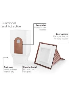 Chateau Bird House 9 Chateau Bird House -Outdoor Garden Care Shop 8609502 04v