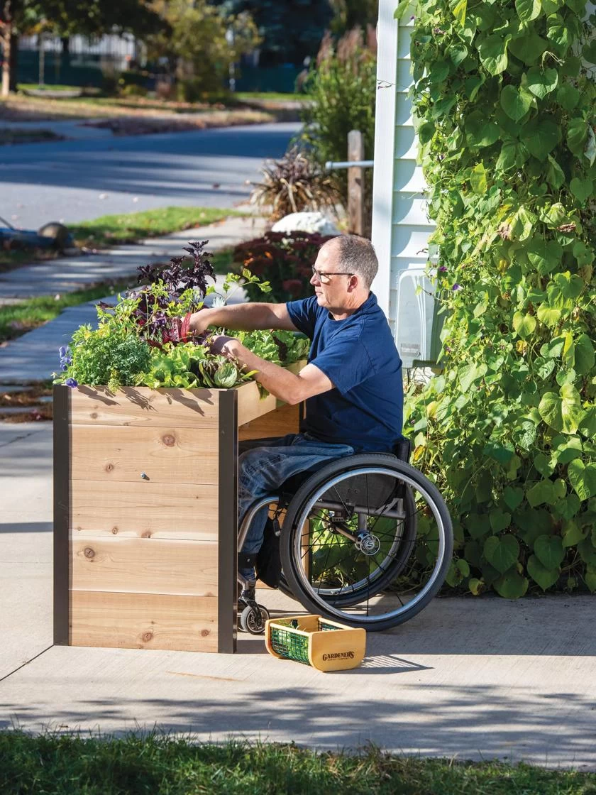 Wheelchair Accessible Elevated Garden Bed 3 Wheelchair Accessible Elevated Garden Bed