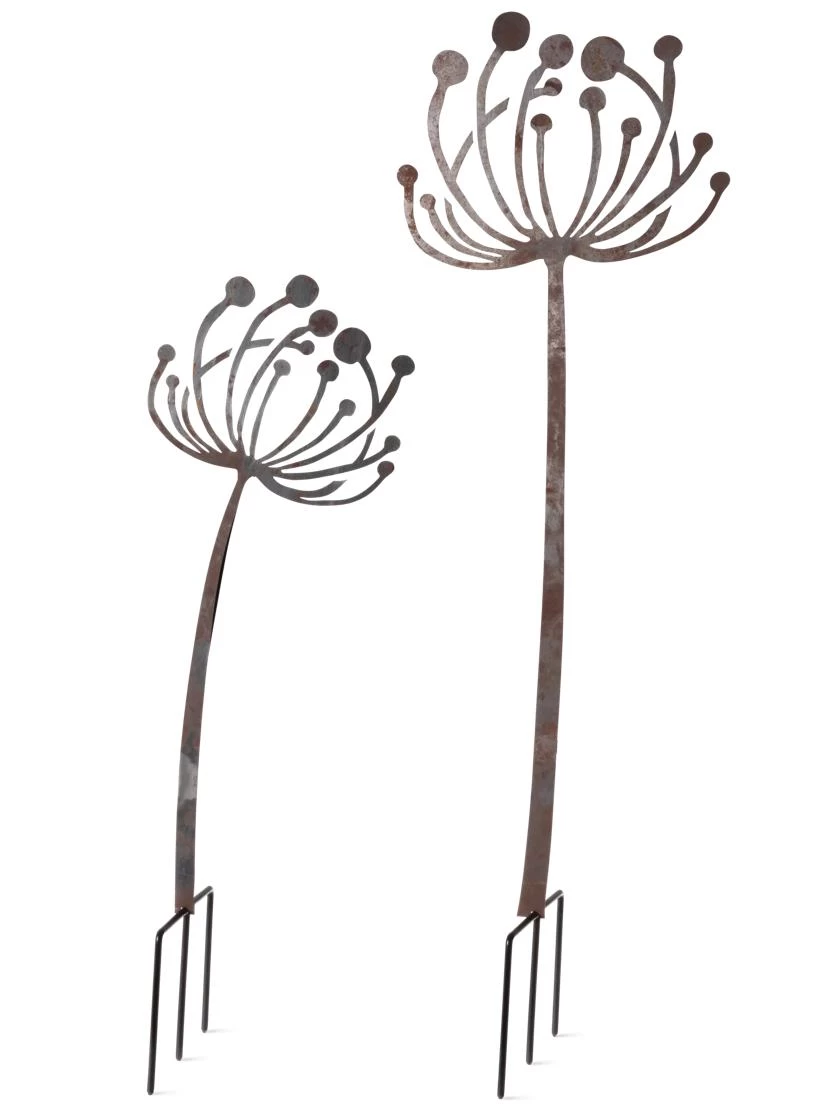 Queen Anne's Lace Garden Stake Set Of 2 6 Queen Anne's Lace Garden Stake Set Of 2 - Image 4