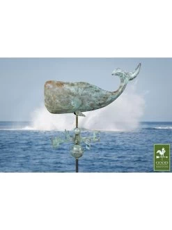 Whale Weathervane -Outdoor Garden Care Shop 8610226 01v