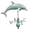 Dolphin Weathervane -Outdoor Garden Care Shop 8610227 02v dolphin weathervane blue verde