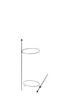 Peacock Mini Plant Support Rings 8", Set Of 2 14 Peacock Mini Plant Support Rings 8", Set Of 2 -Outdoor Garden Care Shop 8610387 9571 tif