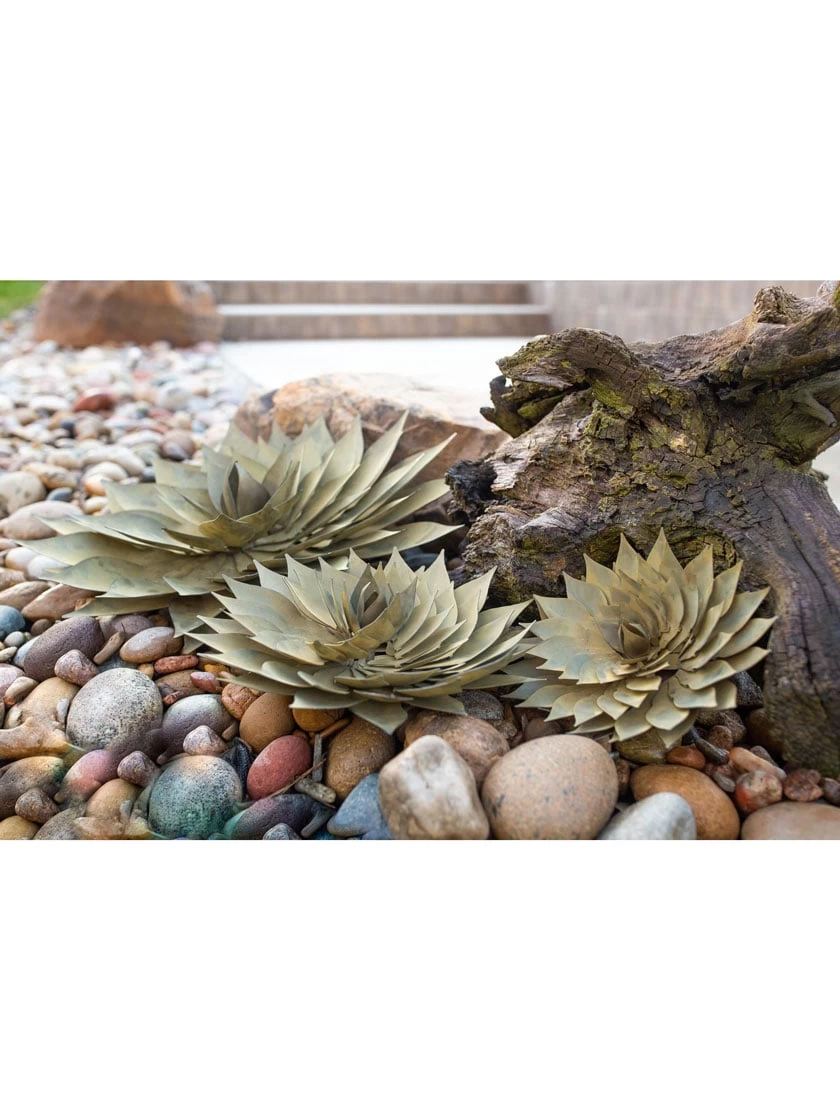 Desert Steel Spiral Aloe Sculpture 4 Desert Steel Spiral Aloe Sculpture - Image 2