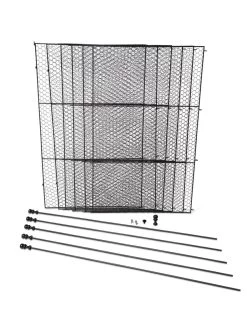 Tall Chicken Wire Critter Fence With Gate -Outdoor Garden Care Shop 8611020 1262 tif