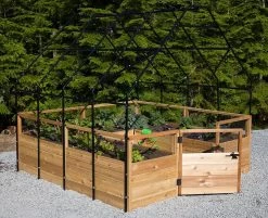 Garden In A Box With Greenhouse, 8' X 8' 12 Garden In A Box With Greenhouse, 8' X 8' -Outdoor Garden Care Shop 8611033 03V jpg