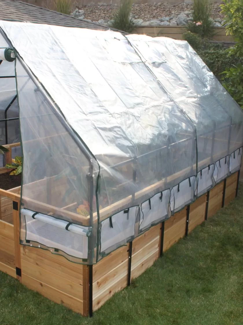 Garden In A Box With Greenhouse, 8' X 12' 3 Garden In A Box With Greenhouse, 8' X 12'