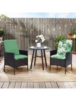 Outdoor Decor™ Seat Pad High Back Cushions, 20" X 45" -Outdoor Garden Care Shop 8611125 106v grli outdoor seat pad high back cushions 20x45 green lily