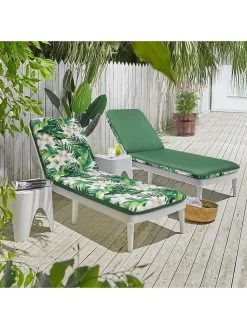 Outdoor Decor™ Chaise Lounge Cushions, 22" X 73" -Outdoor Garden Care Shop 8611127 106v grli outdoor chaise lounge cushion 22x73 green lily