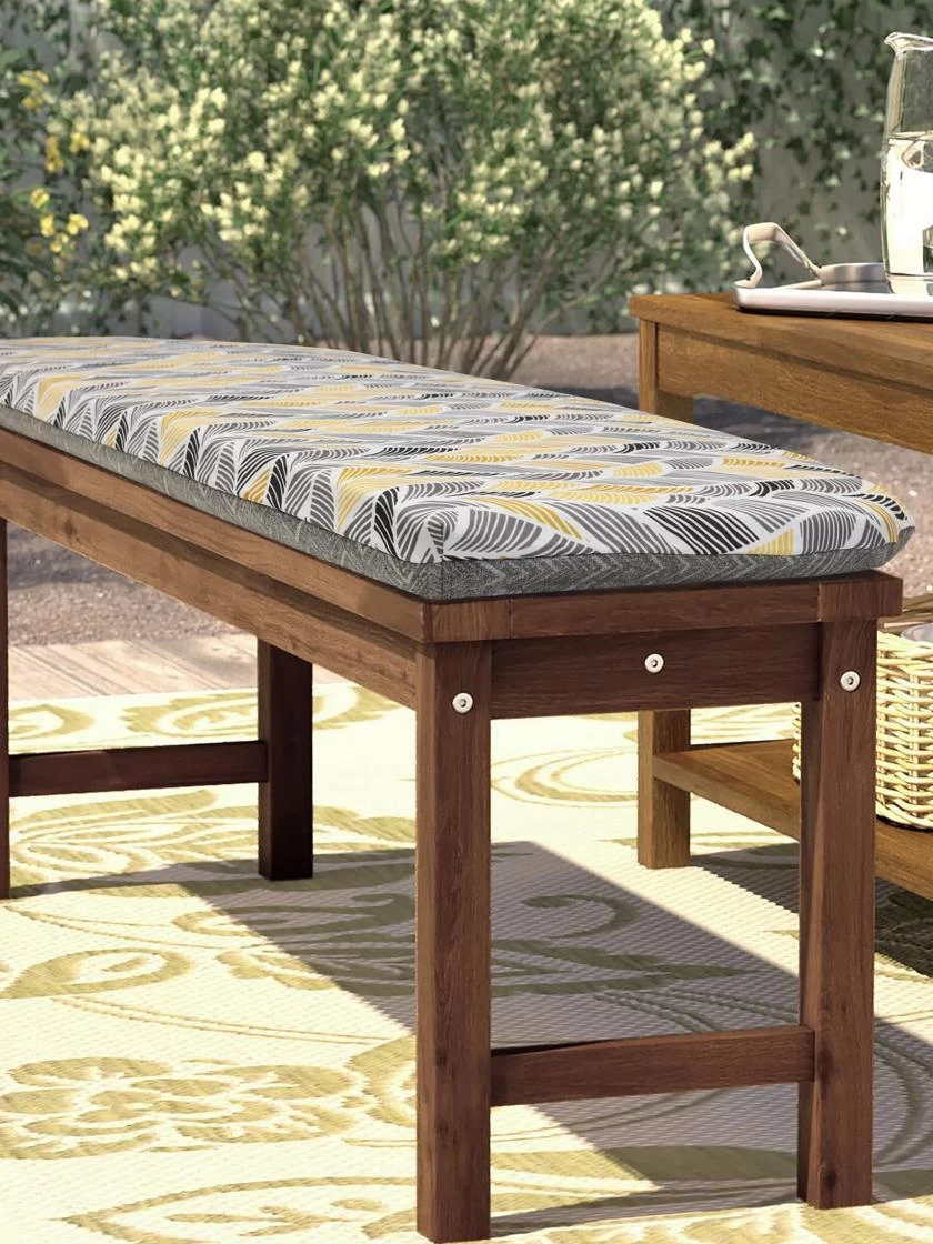 Outdoor Decor™ Bench Cushions, 18" X 48" 6 Outdoor Decor™ Bench Cushions, 18" X 48" - Image 4