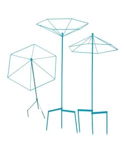 Parasol Plant Supports, Set Of 3 -Outdoor Garden Care Shop 8611129 3850 tif