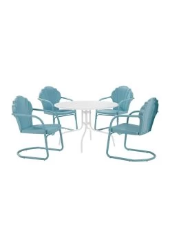 Crosley Tulip 5-piece Outdoor Dining Set 19 Crosley Tulip 5-piece Outdoor Dining Set -Outdoor Garden Care Shop 8611578 bl 03v