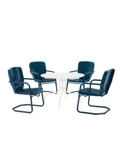 Crosley Ridgeland 5-piece Outdoor Dining Set -Outdoor Garden Care Shop 8611579 ny 03v crosley ridgeland 5 piece outdoor dining set