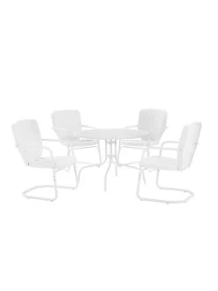 Crosley Ridgeland 5-piece Outdoor Dining Set -Outdoor Garden Care Shop 8611579 wt 31v