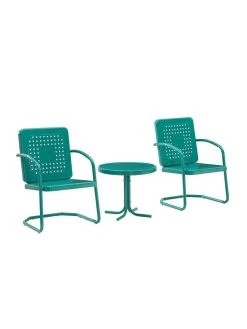 Crosley Bates 3-piece Outdoor Dining Chair Set -Outdoor Garden Care Shop 8611583 tu 15v