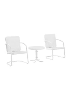 Crosley Bates 3-piece Outdoor Dining Chair Set -Outdoor Garden Care Shop 8611583 wt 24v