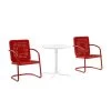 Crosley Bates 3-piece Outdoor Bistro Set 1 Crosley Bates 3-piece Outdoor Bistro Set -Outdoor Garden Care Shop 8611590 rd 03v crosley bates 3 piece outdoor bistro set