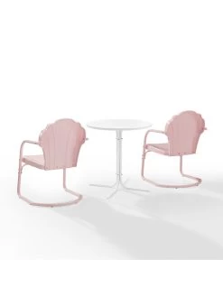 Crosley Tulip 3-piece Outdoor Bistro Set -Outdoor Garden Care Shop 8611591 pi 23v